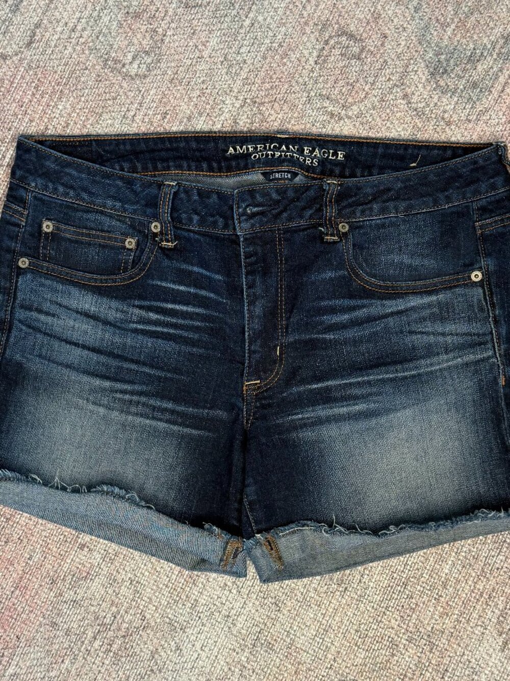 American Eagle Boy Midi Stretch Women's Shorts Size 12